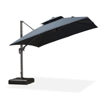 fade resistant black patio umbrella Clearance