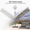 PURPLE LEAF UV Resistant Patio Umbrella Affordable Outdoor Umbrella with Base