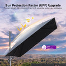 PURPLE LEAF UV Resistant Affordable Patio Outdoor Umbrella with Recycled Fabric