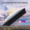 PURPLE LEAF UV Resistant Patio Umbrella Affordable Outdoor Umbrella with Base