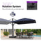 PURPLE LEAF Outdoor Sun Heavy Duty Cantilever Umbrella for Patio, Porch, Beach