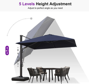 Heavy-Duty Cantilever Umbrella