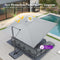 PURPLE LEAF UV Resistant Patio Umbrella Affordable Outdoor Umbrella with Base