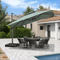 Clearance - PURPLE LEAF OPEN BOX UV50+ Fade Resistant Patio Cantilever Umbrella with Recycled Fabric