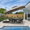 Clearance - PURPLE LEAF OPEN BOX UV50+ Fade Resistant Patio Cantilever Umbrella with Recycled Fabric