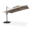 Clearance - PURPLE LEAF OPEN BOX UV50+ Fade Resistant Patio Cantilever Umbrella with Recycled Fabric