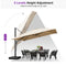 PURPLE LEAF Outdoor Sun Heavy Duty Cantilever Umbrella for Patio, Porch, Beach