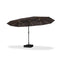 Clearance - PURPLE LEAF OPEN BOX Table Umbrella with Lights Double-Sided Market Umbrella with Base