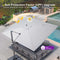PURPLE LEAF UV Resistant Affordable Patio Outdoor Umbrella with Recycled Fabric