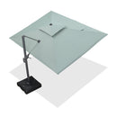 Clearance - PURPLE LEAF OPEN BOX UV50+ Fade Resistant Patio Cantilever Umbrella with Recycled Fabric