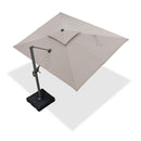 Clearance - PURPLE LEAF OPEN BOX UV50+ Fade Resistant Patio Cantilever Umbrella with Recycled Fabric
