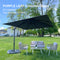 Clearance - PURPLE LEAF OPEN BOX Affordable Cantilever Umbrella for Patio