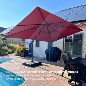 dark purple patio umbrella Cantilever Types of Fishing Rods adhering strap secures the color:Gery Type_Baitholder Hooks