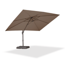 PURPLE LEAF Patio Cantilever Umbrella with Aluminum Offset Hanging for Pool Garden Deck