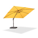 PURPLE LEAF Patio Cantilever Umbrella with Aluminum Offset Hanging for Pool Garden Deck