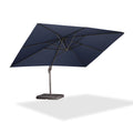 PURPLE LEAF Patio Cantilever Umbrella with Aluminum Offset Hanging for Pool Garden Deck