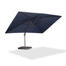 PURPLE LEAF Patio Cantilever Umbrella with Aluminum Offset Hanging for Pool Garden Deck