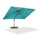 PURPLE LEAF Patio Cantilever Umbrella with Aluminum Offset Hanging for Pool Garden Deck