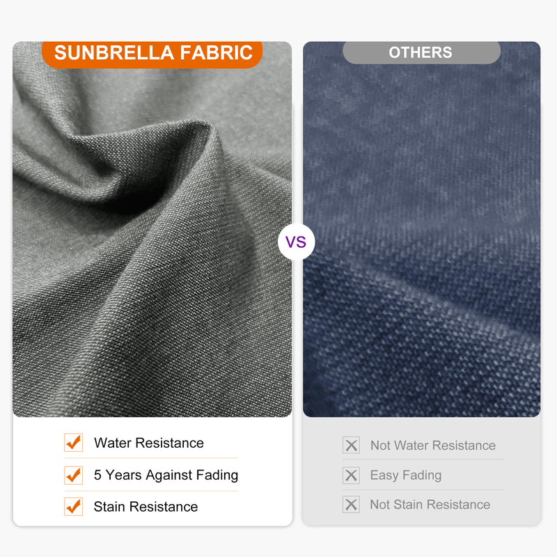 PURPLE LEAF Premium Patio Umbrella Classic SUNBRELLA Cantilever Umbrellas