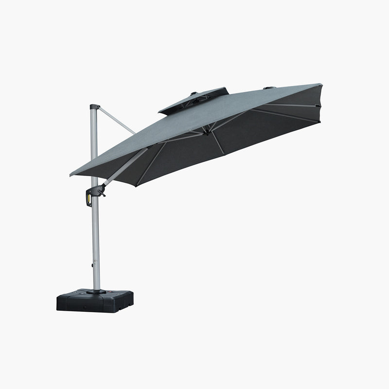 PURPLE LEAF Premium Patio Umbrella Classic SUNBRELLA Cantilever Umbrellas