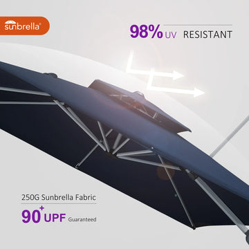 Premium Cantilever Patio Umbrella