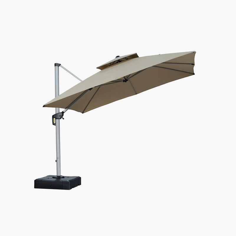 PURPLE LEAF Premium Patio Umbrella Classic SUNBRELLA Cantilever Umbrellas