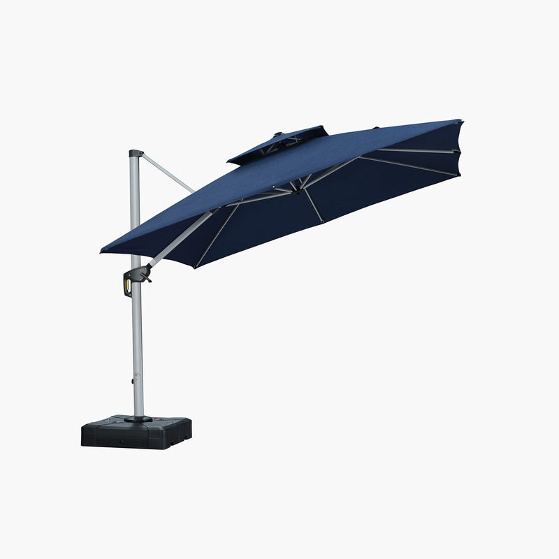 PURPLE LEAF Premium Patio Umbrella Classic SUNBRELLA Cantilever Umbrellas