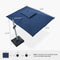 PURPLE LEAF Premium Patio Umbrella Classic SUNBRELLA Cantilever Umbrellas