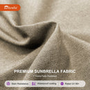 PURPLE LEAF Premium Patio Umbrella Classic SUNBRELLA Cantilever Umbrellas
