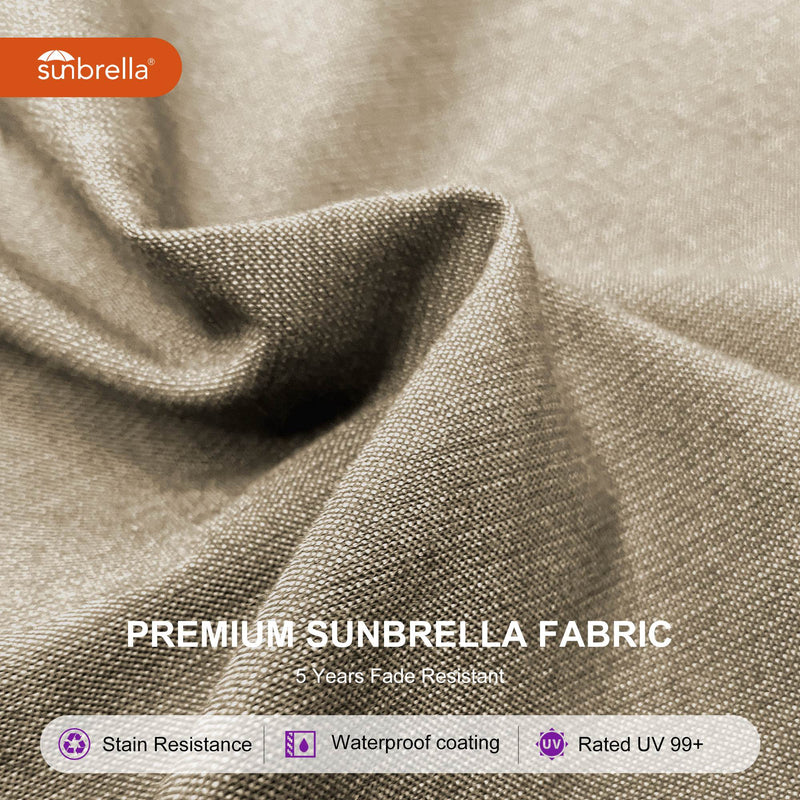 PURPLE LEAF Premium Patio Umbrella Classic SUNBRELLA Cantilever Umbrellas