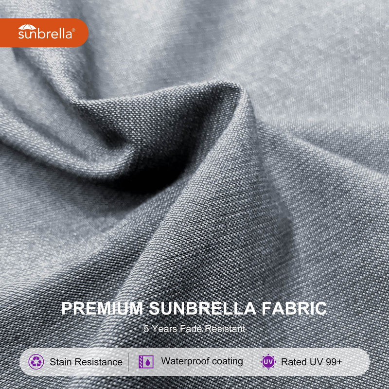 PURPLE LEAF Premium Patio Umbrella Classic SUNBRELLA Cantilever Umbrellas
