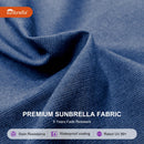 PURPLE LEAF Premium Patio Umbrella Classic SUNBRELLA Cantilever Umbrellas