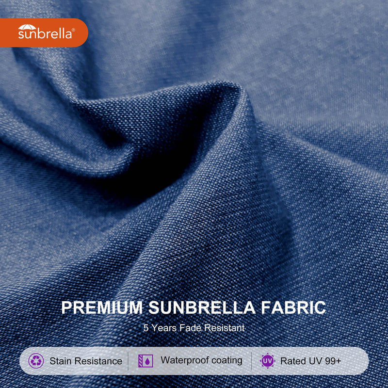 PURPLE LEAF Premium Patio Umbrella Classic SUNBRELLA Cantilever Umbrellas