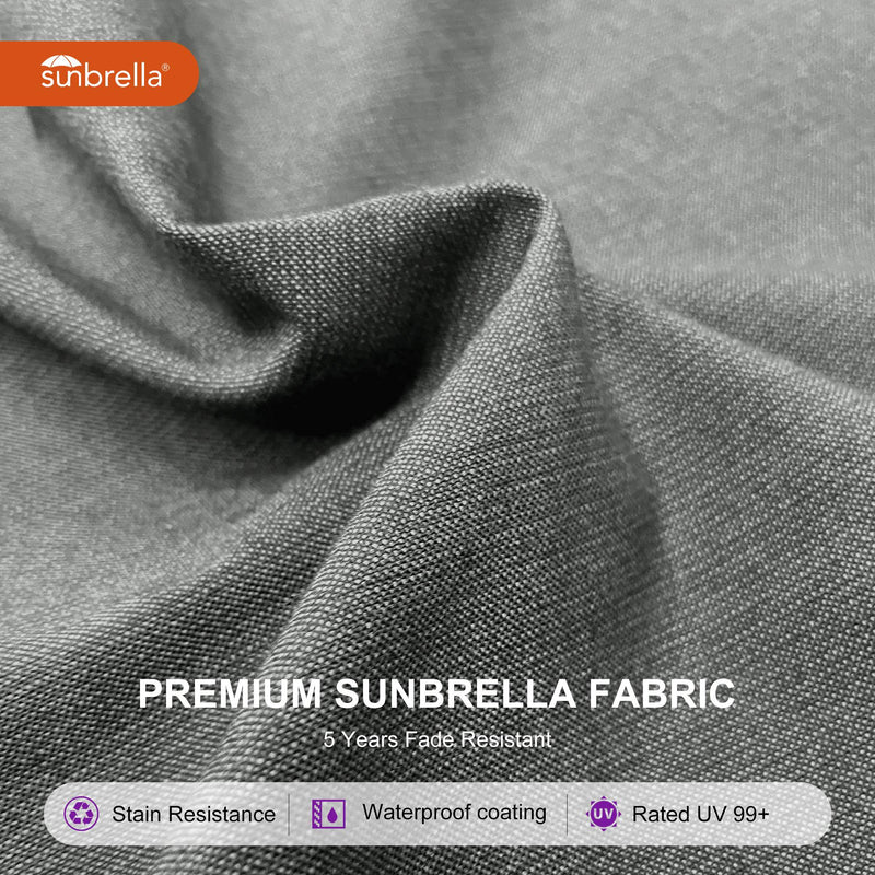 PURPLE LEAF Premium Patio Umbrella Classic SUNBRELLA Cantilever Umbrellas