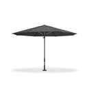 PURPLE LEAF Semi-Auto 1.9''/2.4''/3.1'' Pole Commercial Patio Umbrella Market Umbrella for Café, Restaurant & Hotel