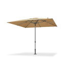 PURPLE LEAF Semi-Auto 1.9''/2.4''/3.1'' Pole Commercial Patio Umbrella Market Umbrella for Café, Restaurant & Hotel