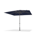 PURPLE LEAF Semi-Auto 1.9''/2.4''/3.1'' Pole Commercial Patio Umbrella Market Umbrella for Café, Restaurant & Hotel