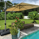 Clearance - PURPLE LEAF OPEN BOX Deluxe Aluminum Outdoor Patio Umbrella