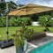 Clearance - PURPLE LEAF OPEN BOX Deluxe Aluminum Outdoor Patio Umbrella
