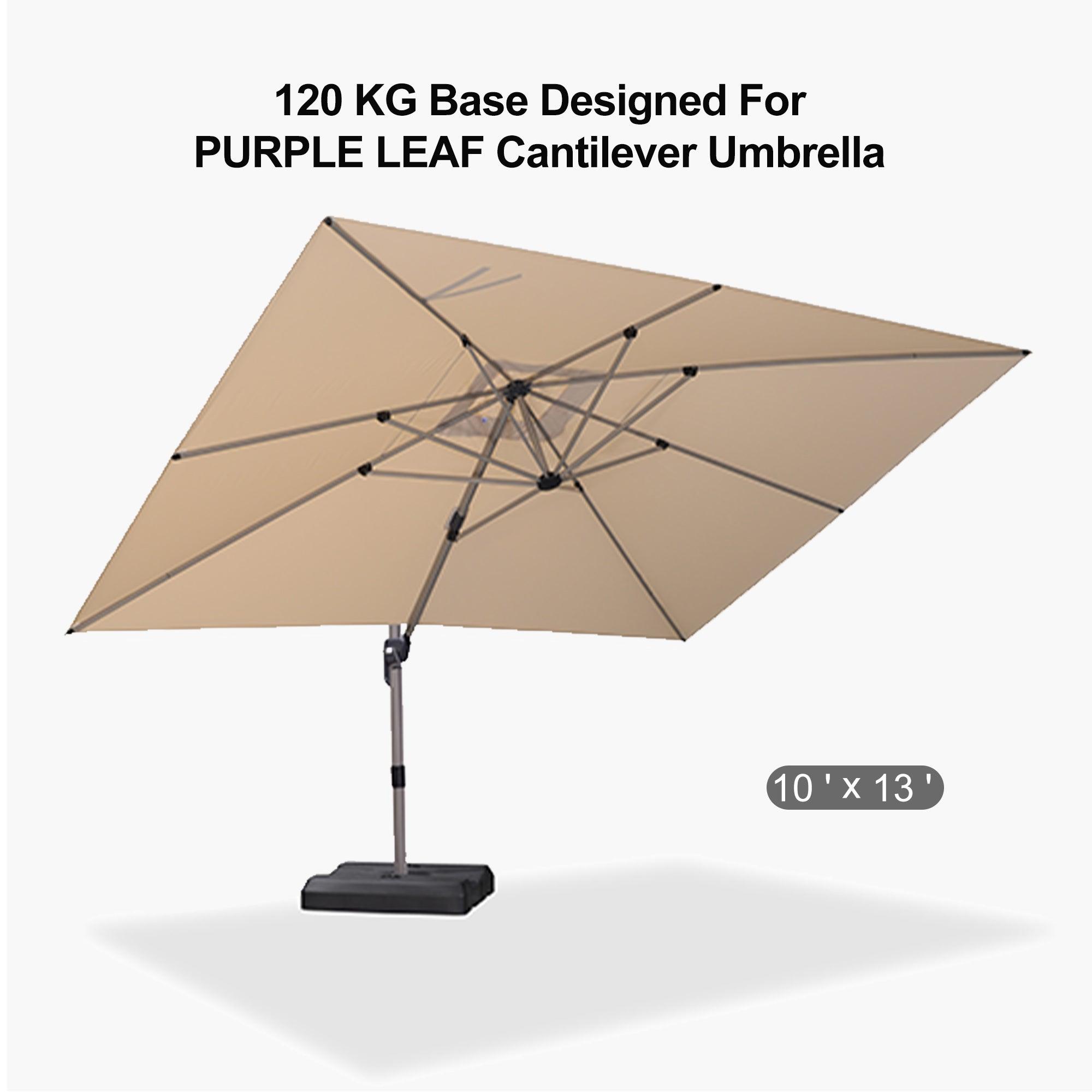 Cantilever Umbrella Base | Weighted HDPE 221.7 lb