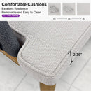 PURPLE LEAF 2 Pieces Patio Dining Chair Set All-Weather Wicker Dining Chair Aluminum Bistro Set with Cushions and Pillows for Garden Deck Kitchen