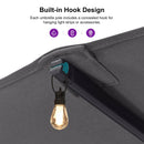 PURPLE LEAF Double-Sided Outdoor Market Table Umbrella with Base for Pool