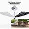 PURPLE LEAF Round Cantilever Umbrella with Base, Outdoor Umbrellas with Lights