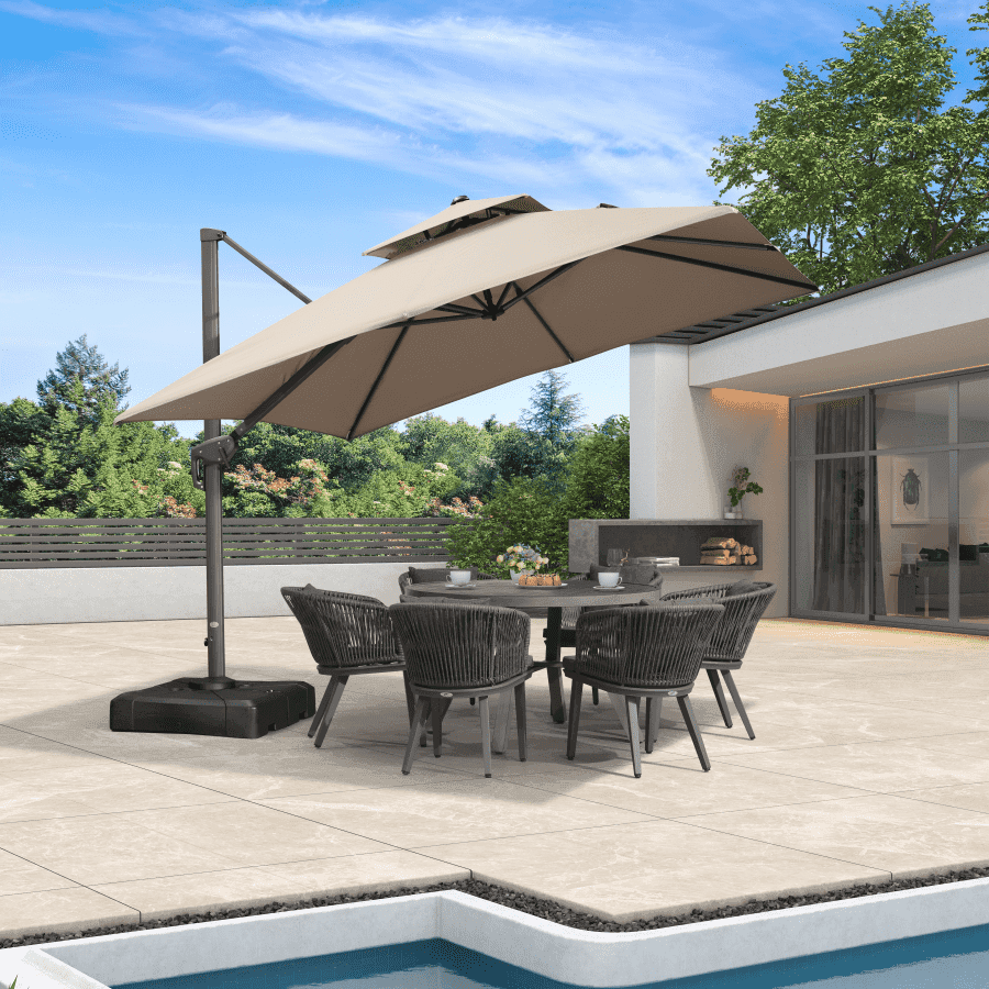 Best quality cantilever umbrella best sale