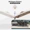 PURPLE LEAF Square Cantilever Umbrella with Base, Outdoor Umbrellas with Lights