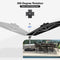PURPLE LEAF Square Cantilever Umbrella with Base, Outdoor Umbrellas with Lights