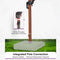PURPLE LEAF Outdoor Garden Umbrella with Base, Cantilever Umbrellas in Wood Color