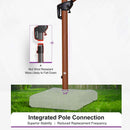 Clearance - PURPLE LEAF OPEN BOX Rectangular Patio Cantilever Umbrella