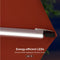 PURPLE LEAF Round Cantilever Umbrella with Base, Outdoor Umbrellas with Lights