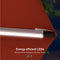 PURPLE LEAF Square Cantilever Umbrella with Base, Outdoor Umbrellas with Lights